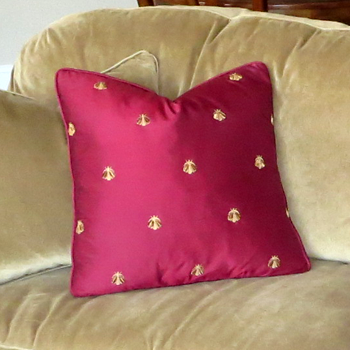 Custom Pillow Closeup